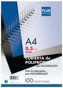 Pvc de Encadernação Cinza Translúcido