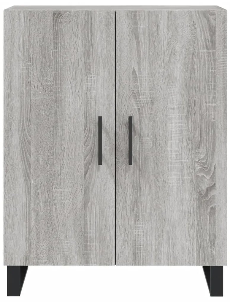 Armário alto 69,5x34x180 cm derivados de madeira sonoma cinza