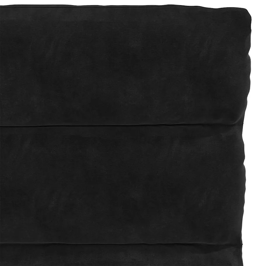 Cadeiras de jantar 2 pcs veludo preto