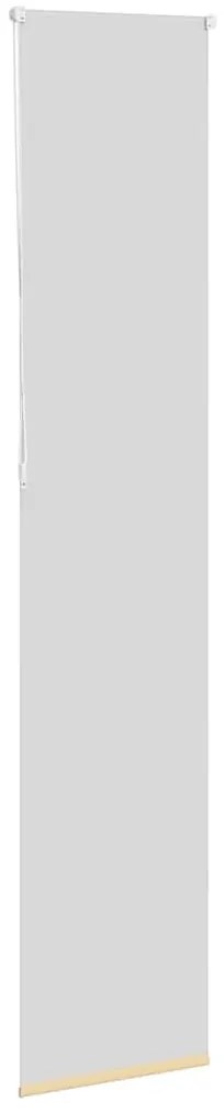 Persiana de enrolar 60x230 cm largura tecido 55,7 cm poliéster