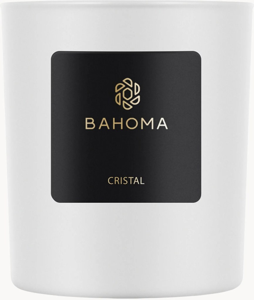 Vela perfumada Cristal (marinho, cítrico, verde)