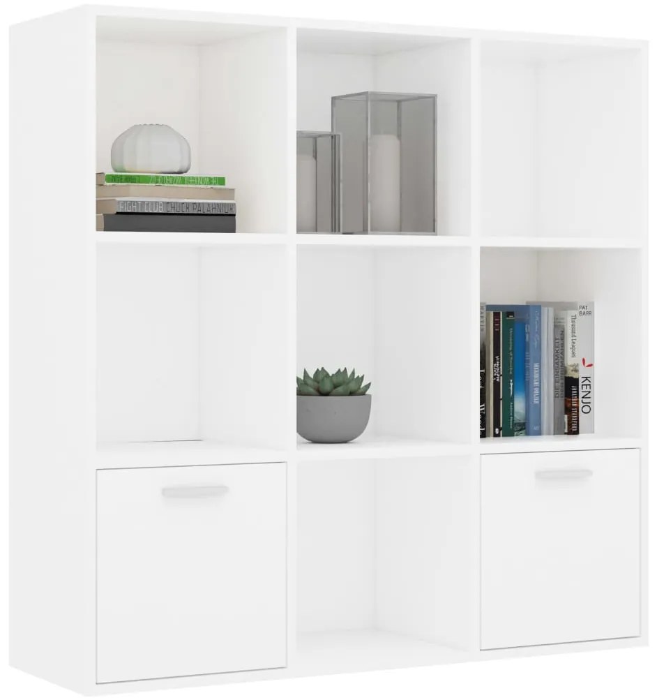 Estante 98x30x98 cm derivados de madeira branco