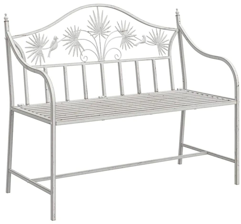 Banco Branco Metal 104 x 52.5 x 89 cm Feito para Durar