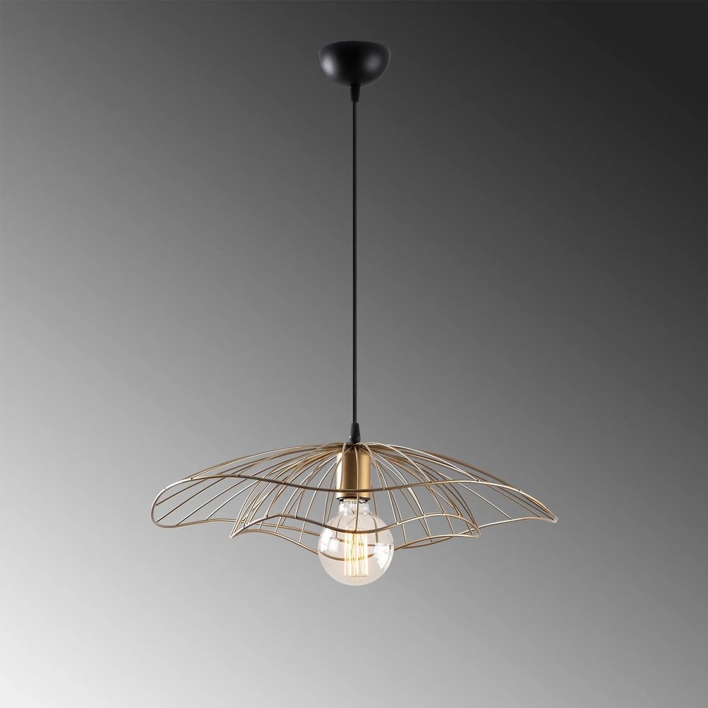 Candeeiro Chandelier Tel – Vintage – 50 cm diâmetro, 111 cm altura