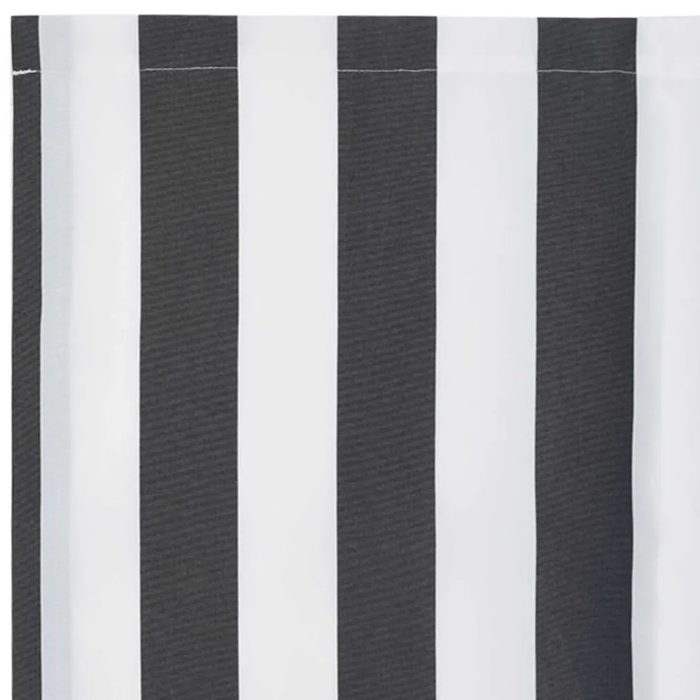 Tecido de Substituição para Toldo de 4x2 m em Antracite e Branco