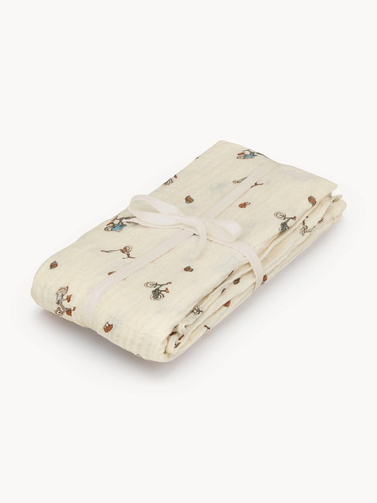 Lençol envolvente em algodão orgânico Bicycles