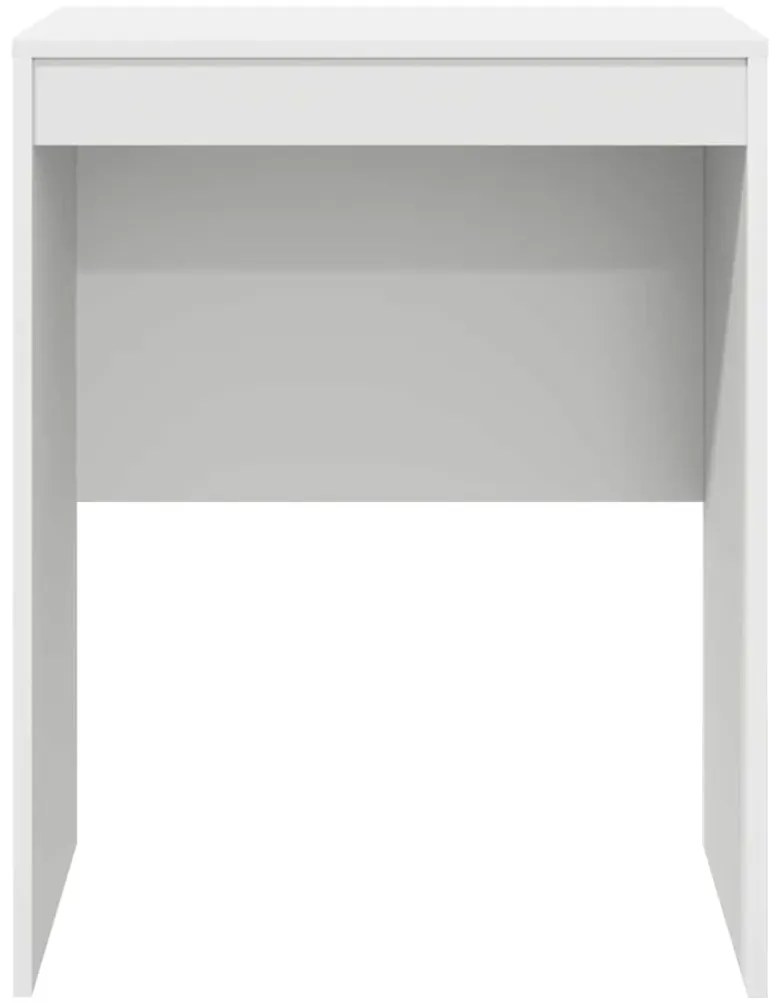 Mesa de Escrita Branca Madeira Engenheirada 60 x 50 x 76 cm