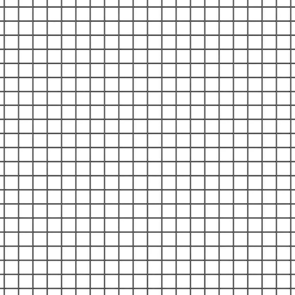 Cerca de Arame Soldado - Cinza, 1 x 100 m, Aço