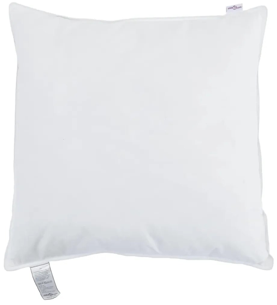 Travesseiros 2 pcs Branco 50 x 50 cm 130gsm 100% algodão