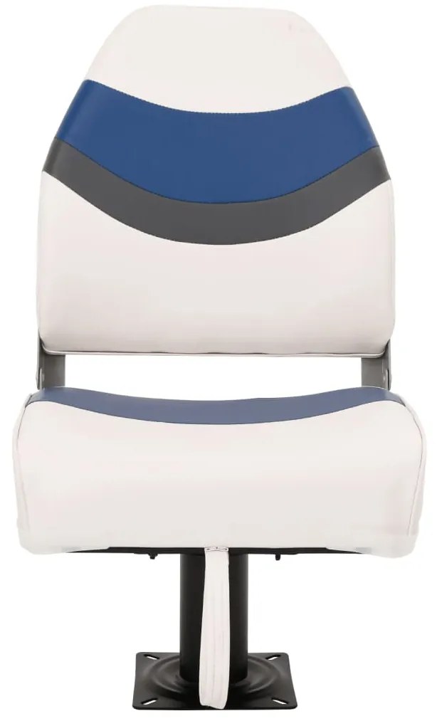 2 pcs conjunto assento de barco dobrável com encosto alto