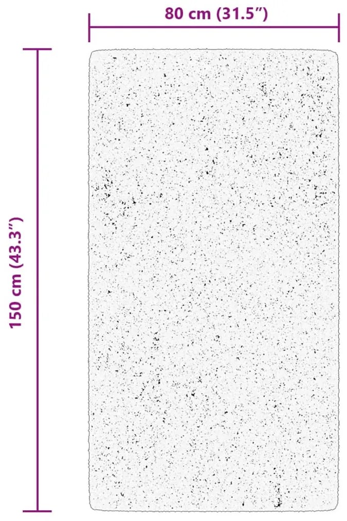 Tapete de interior e exterior design vintage ARBIZU 80x150 cm