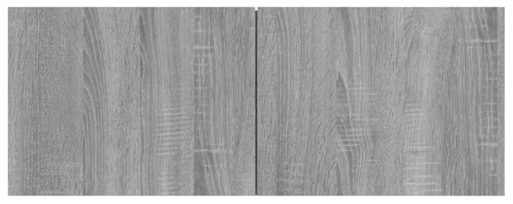 7 pcs conjunto móveis TV derivados de madeira cinzento cimento