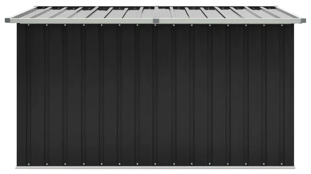 Caixa de arrumação para jardim 171x99x93 cm antracite