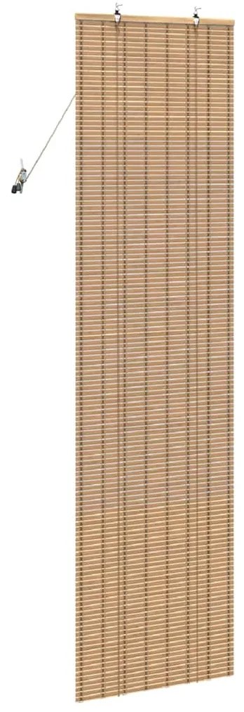 Persianas e Sombras de Janela Marrom Claro 60 x 220 cm Bambu