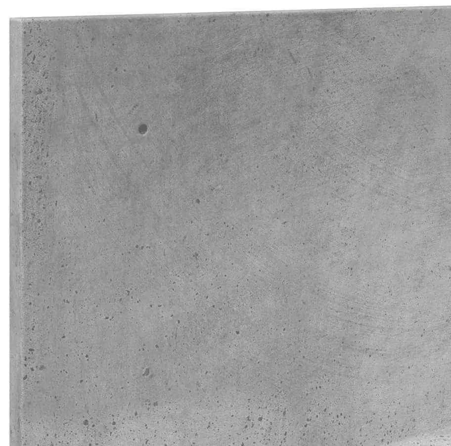 Armário de parede 70x16,5x30 cm deriv. madeira cinzento cimento