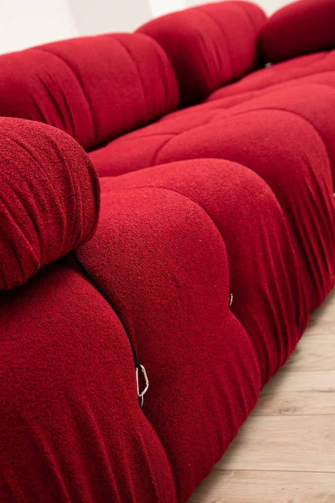 Sofá de 1 Lugar Bubble – Vermelho – 95x95x75 cm