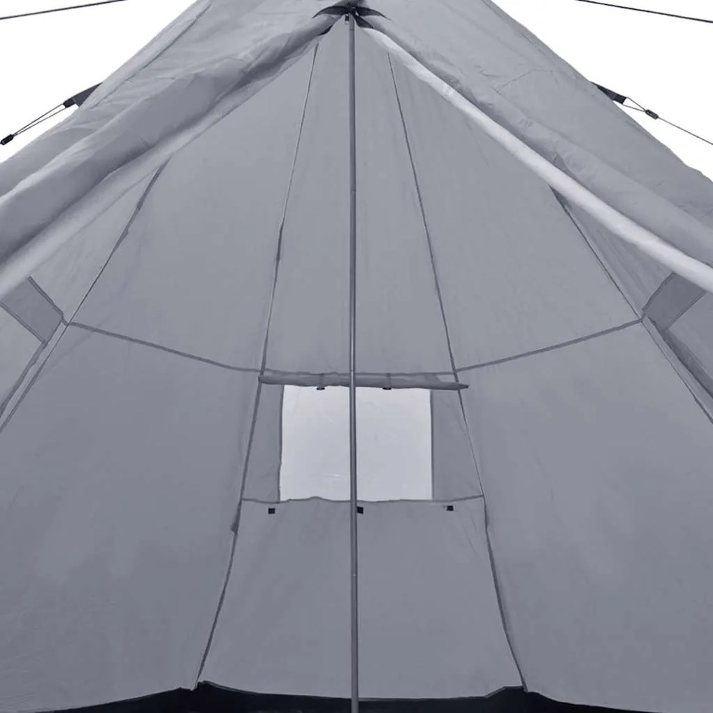 Tenda para 4 pessoas cinzento