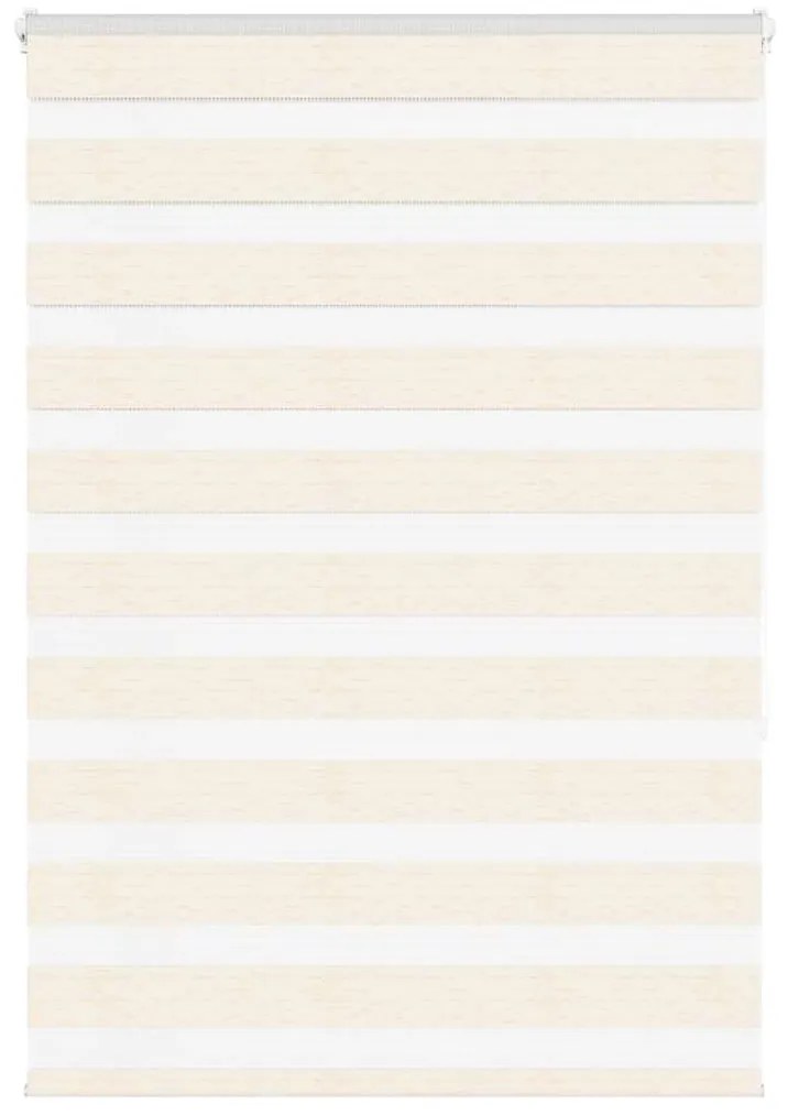 vidaXL Cortina de zebra 115x150 cm largura do tecido 110,9cm poliéster