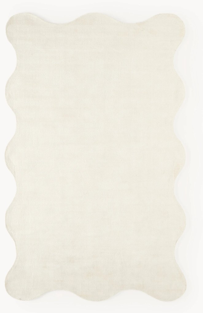 Tapete em fibra natural artesanal Wavy