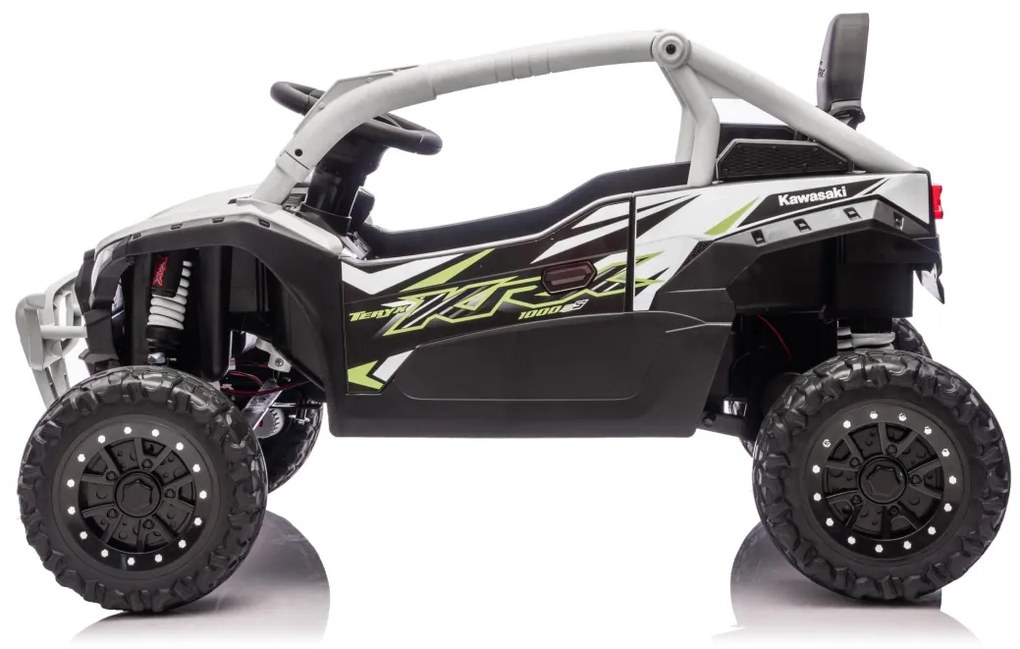 Buggy elétrico para Crianças Kawasaki 24V 4x4 TERYX KRX1000 Cinzento