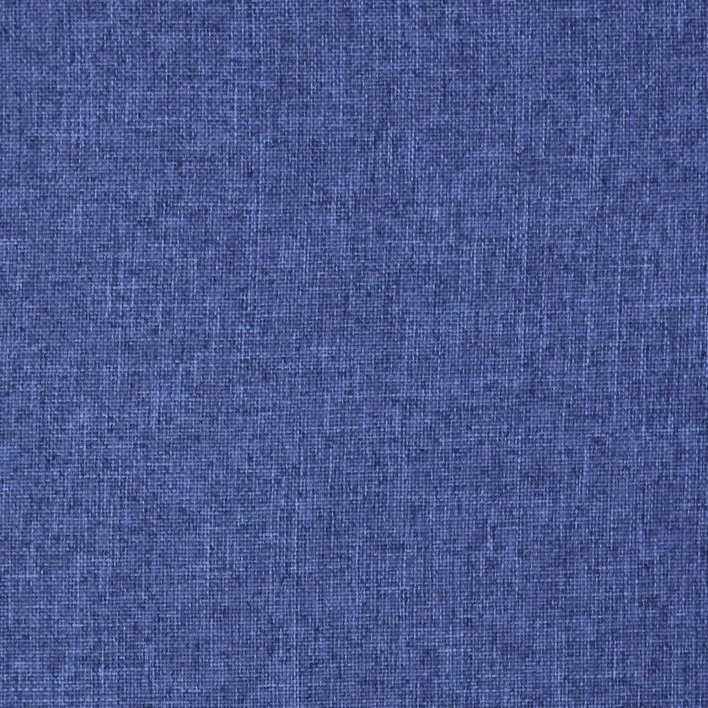 Colchão/cadeira de piso dobrável tecido azul
