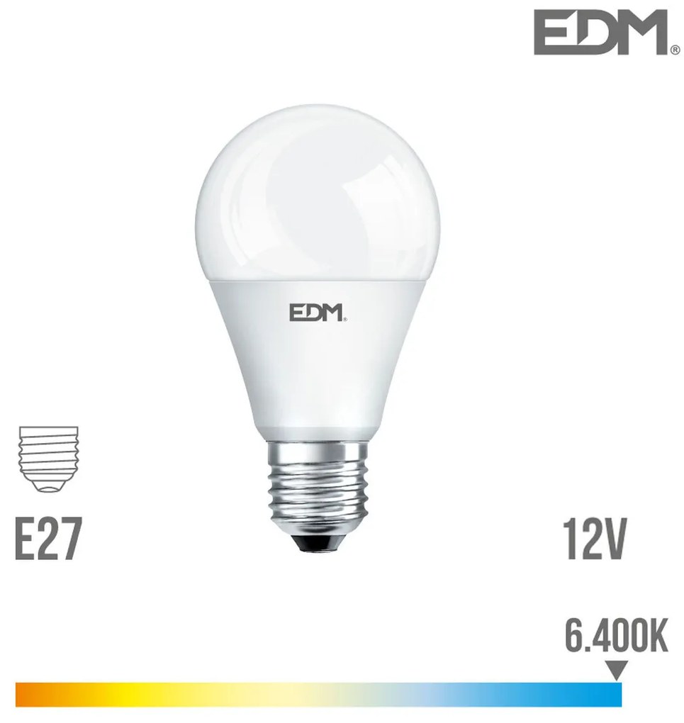 Lâmpada LED Edm E27 A+ 10 W 810 Lm (6400K)