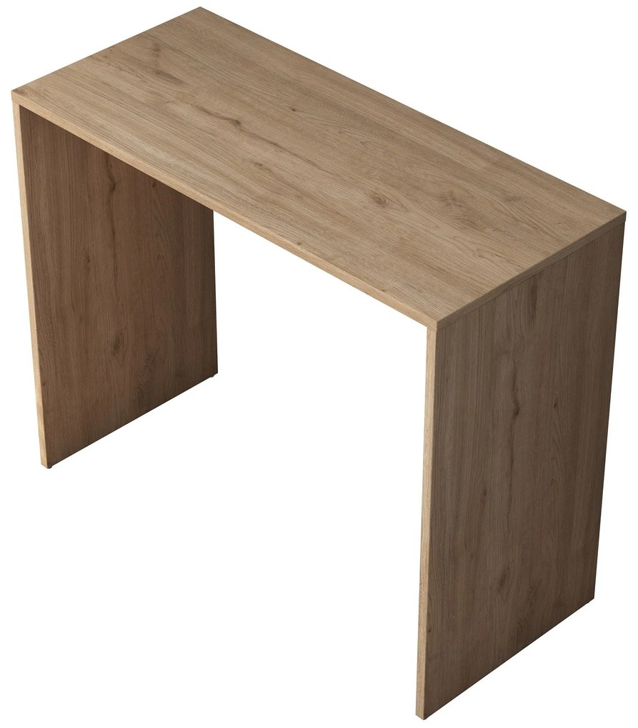 Secretária de Estudo "Simple" – Nogueira, 90x40x73 cm, Design Funciona