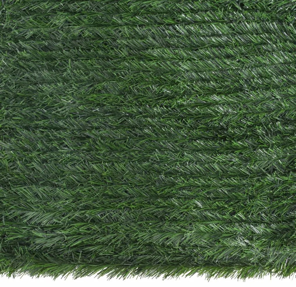 Vedação de relva artificial 1x5 m verde