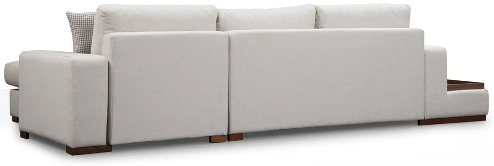 Sofá de Canto Loop - Branco - 312 cm x 194 cm