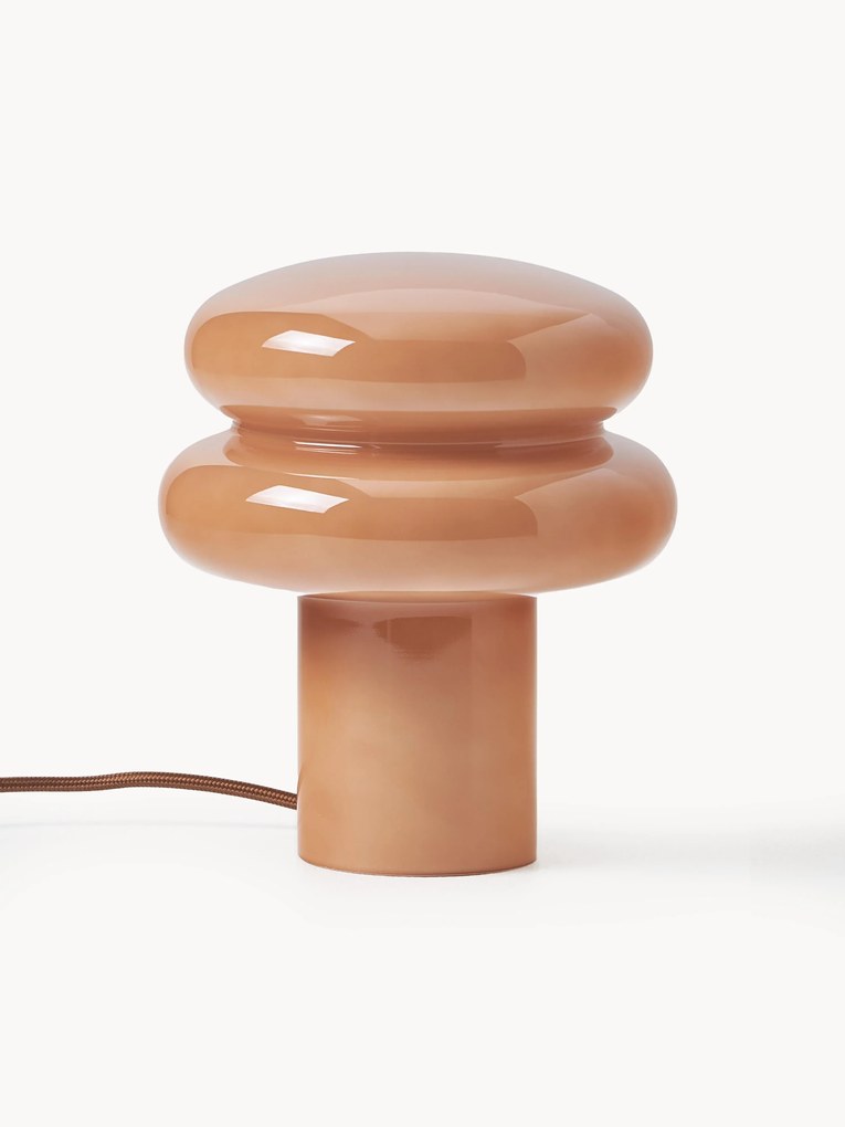 Candeeiro de mesa pequeno em vidro opalino Baya