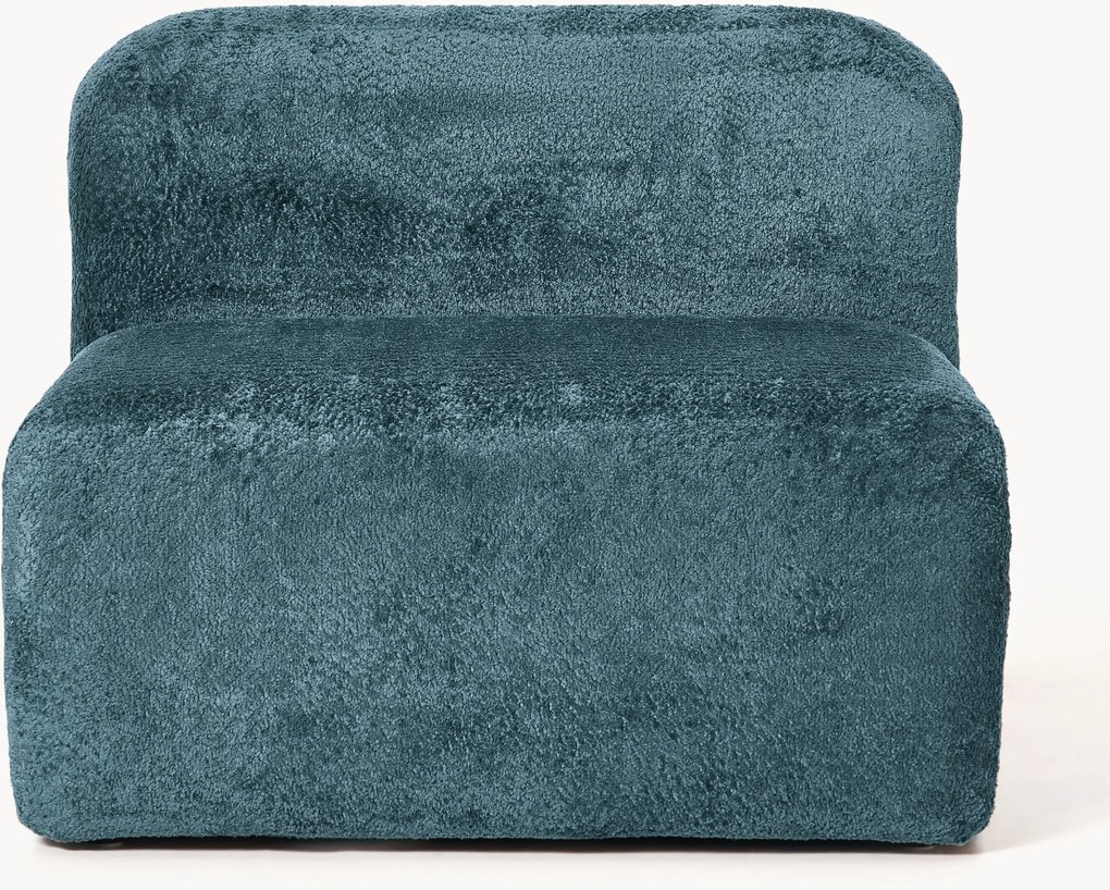 Módulo central em teddy-bouclé Wolke