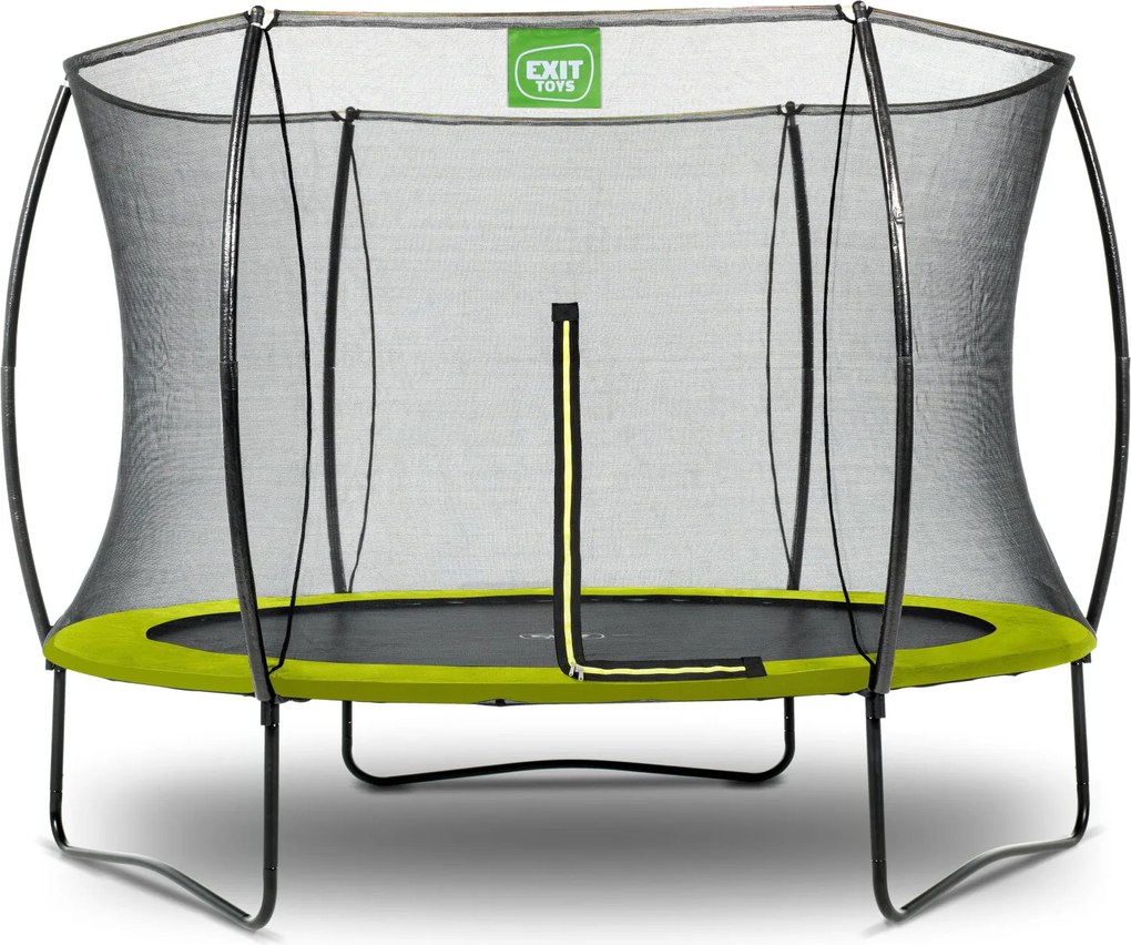Trampolim redondo Silhouette ø244 cm - verde