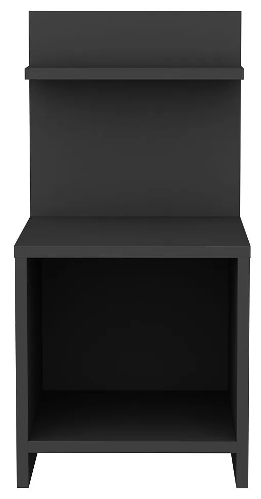 Mesa de Cabeceira Ullman – Antracite – 35,6 x 37,4 x 72 cm