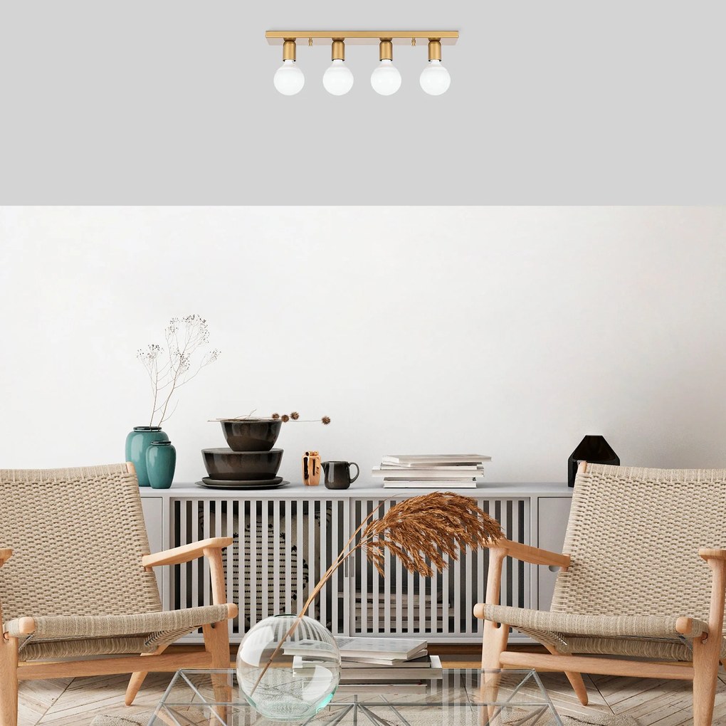 Chandelier Mirro – Dourado – 60 x 10 x 10 cm