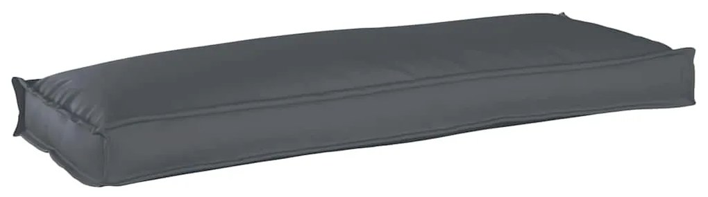 vidaXL Almofada de palete para banco Antracite 110 x 40 x 8 cm