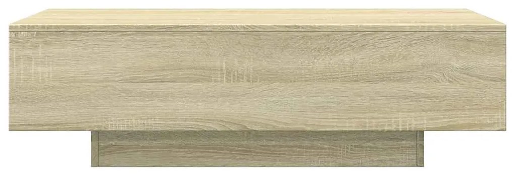 Mesa de centro 100x49,5x31 cm derivados madeira carvalho sonoma