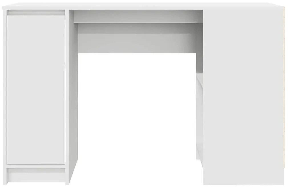Secretária 120x42x76 cm derivados de madeira branco