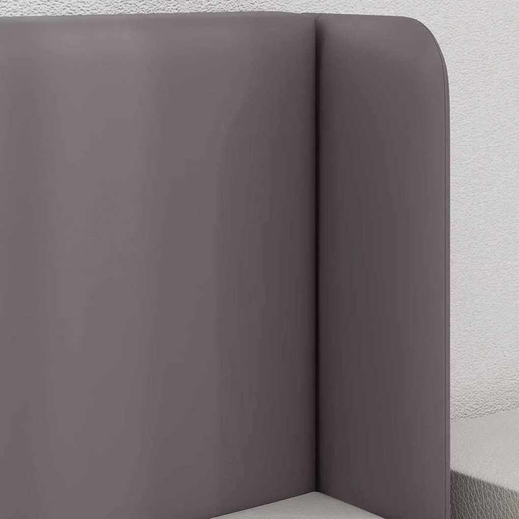 Orelhas da Cabeceira 2 pcs Cinzeto 40 x 16 x 5 cm