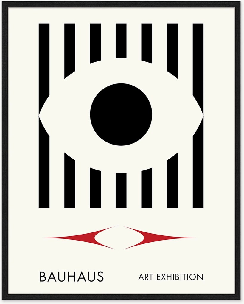 Impressão digital emoldurada Bauhaus Art Exhibition