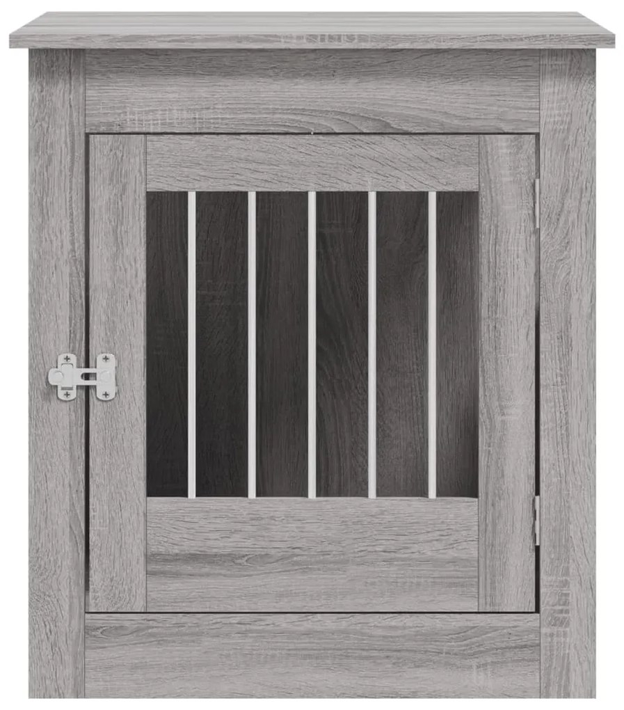 Móvel casota para cão 64,5x80x71 derivados madeira cinza sonoma