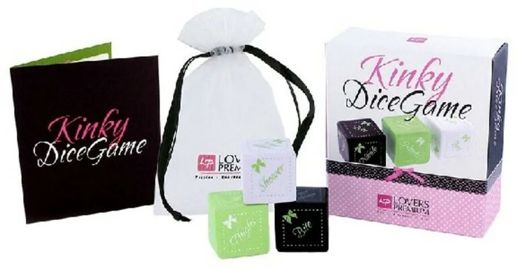 Jogo de Dados Kinky LoversPremium E22004 (3 pcs)