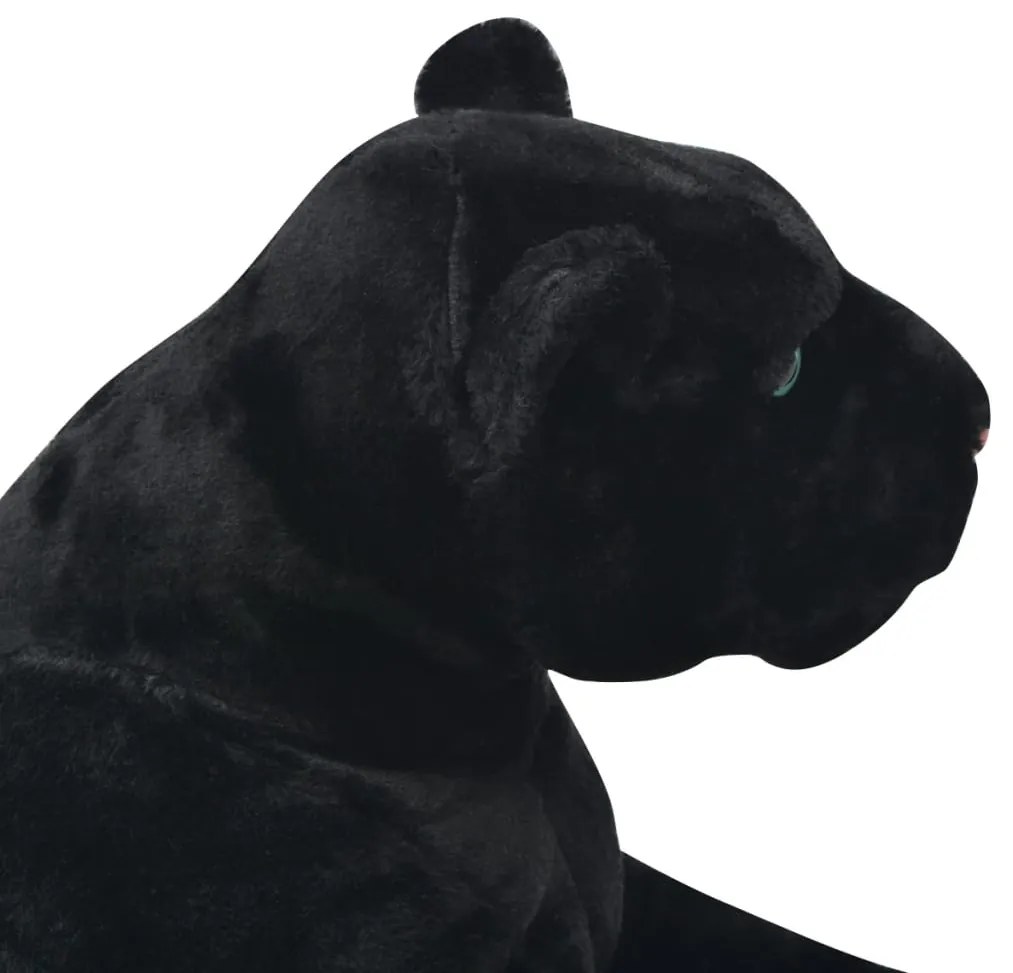 Pantera de peluche, preto, XXL