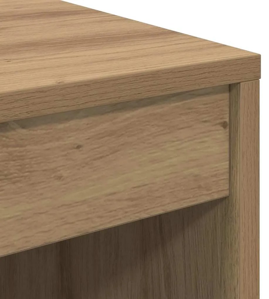 Mesa com Arrumação Carvalho Artesanal Madeira Derivada