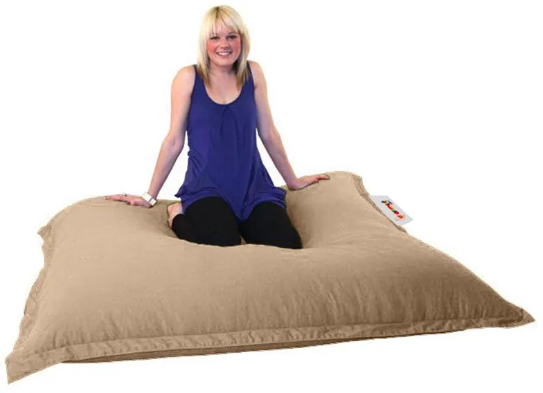 Pufe de Jardim Cushion Pouf 100x100 – Vison – 100x100x20 cm | Tribo Ho