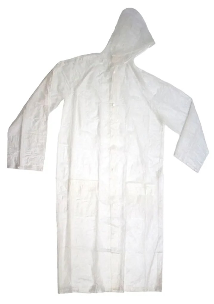 Capa Chuva 100% Vinil / Pvc Rain Tamanho L