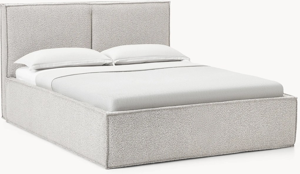 Cama estofada em bouclé Dream