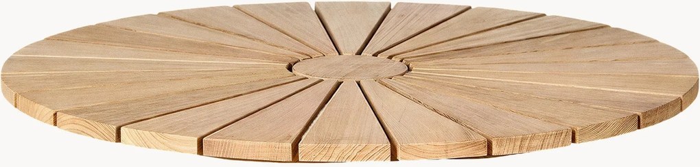 Tabuleiro artesanal em madeira de teca para mesa Ellen Susan