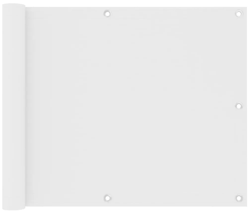 Tela de varanda 75x300 cm tecido Oxford branco