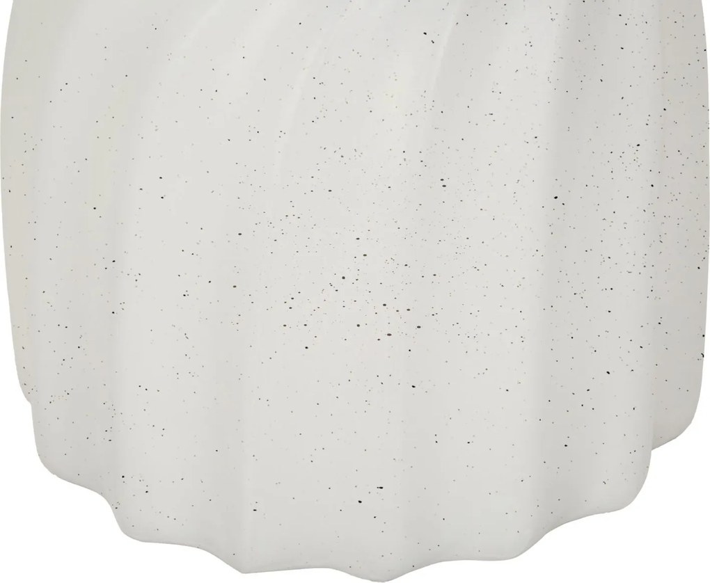 MESA DE APOIO TWISTY Ø 36X47,5 CM CREME