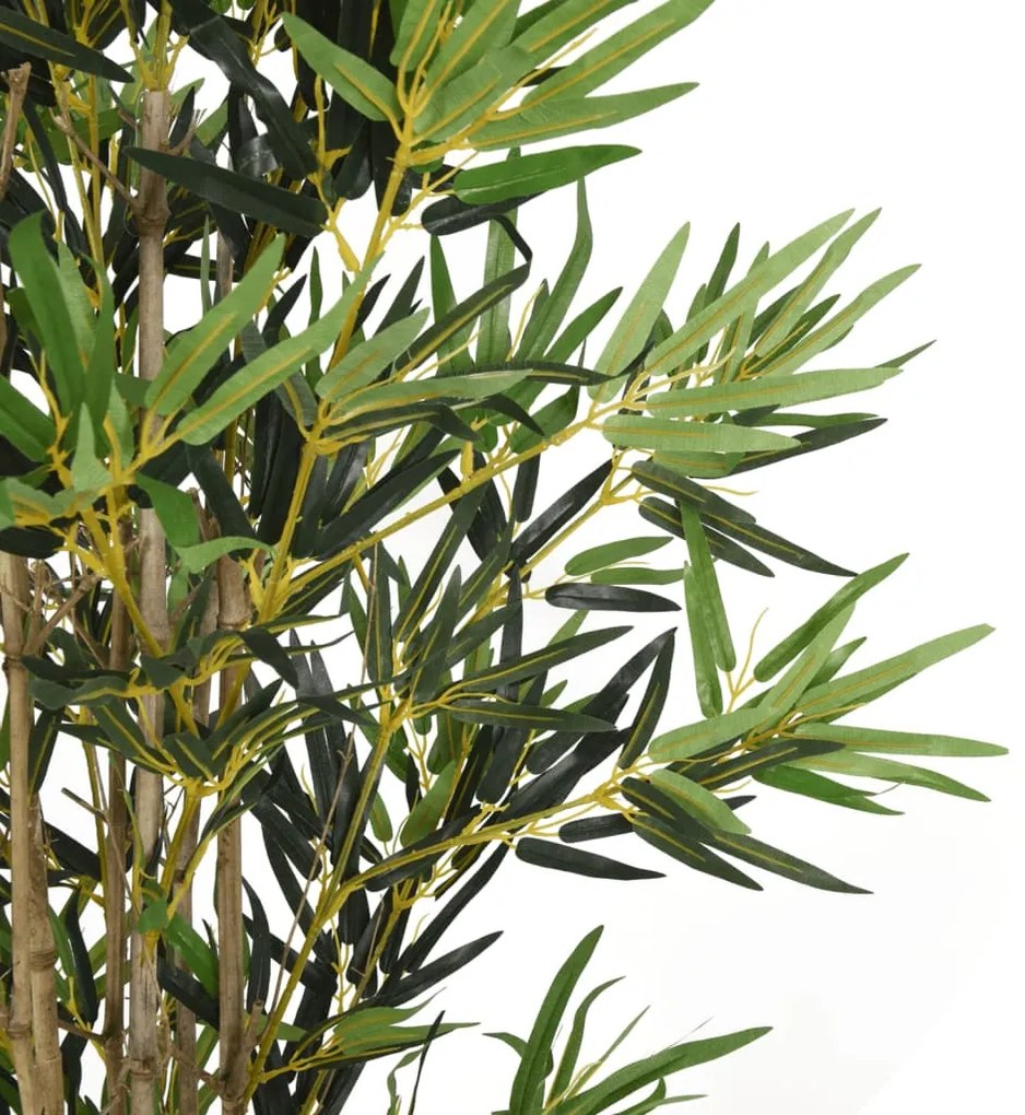 Árvore de bambu artificial 1380 folhas 200 cm verde